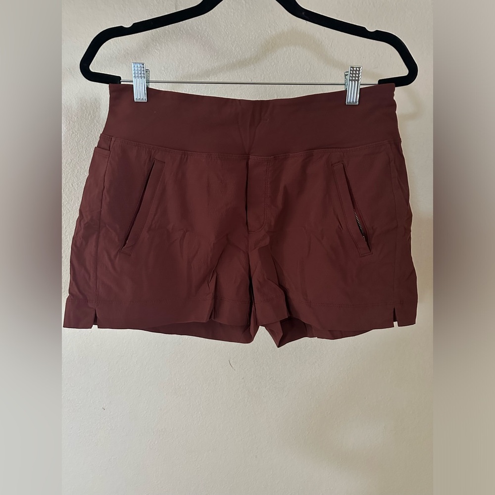 Maroon Athleta Shorts